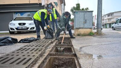 Bursa’da kuvvetli yağışlara karşı alınan önlemler, can ve mal güvenliğini