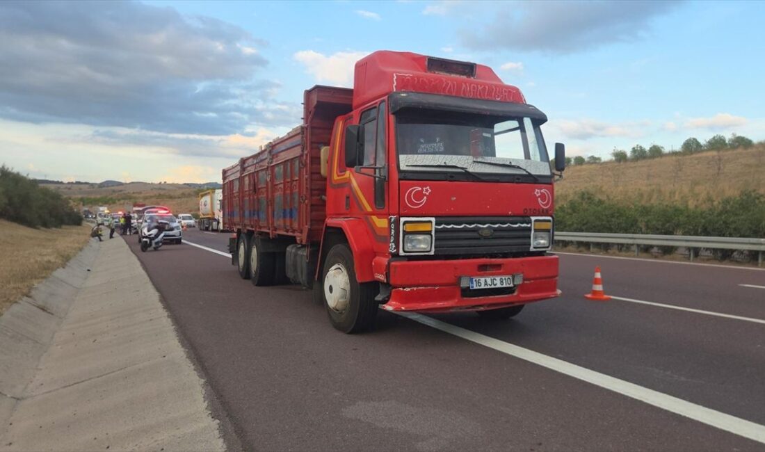Bursa'da motokurye kazası sonrası yaşanan trajik olayda bir kişi hayatını
