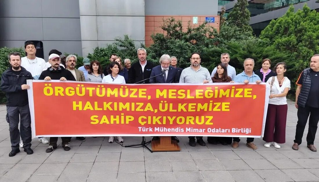 Bursa’da Mühendis, Mimar ve Şehir Plancıları Dayanışma Gününde meslek temsilcileri