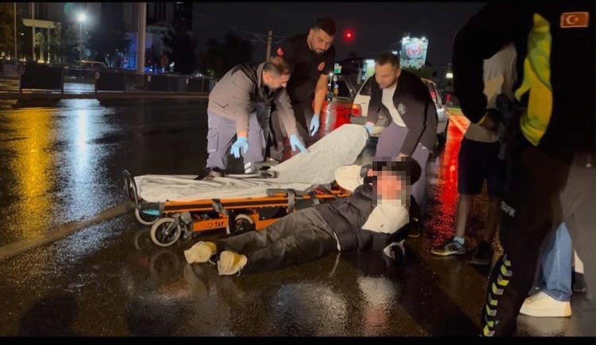 Bursa'da yağış sonrası meydana gelen motosiklet kazasıyla ilgili detaylı bilgiler,