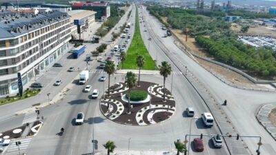 Bursa'da yeni çevre düzenlemesi tamamlanmış olup, kente estetk ve fonksiyonellik