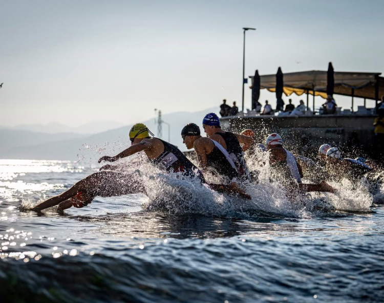 Bursa'daki Triatlon Türkiye Kupası Finali