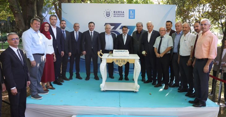 Bursa Büyükşehir Belediyesi’ne bağlı BUSKİ Genel Müdürlüğü, kuruluşunun 37’nci yılını