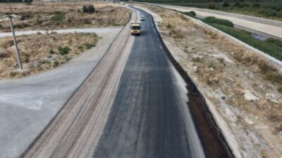Bursa Büyükşehir Belediyesi, Yıldırım ilçesinde bulunan Samanlı Çevre Bağlantı Yolu’nun