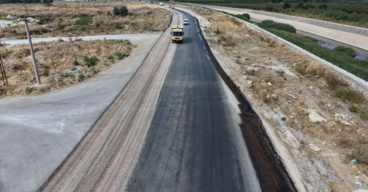 Bursa Büyükşehir Belediyesi, Yıldırım ilçesinde bulunan Samanlı Çevre Bağlantı Yolu’nun