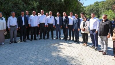 Bursa Büyükşehir Belediyesi Başkan Vekili Şahin Biba, Karacabey ilçesinde Büyükşehir