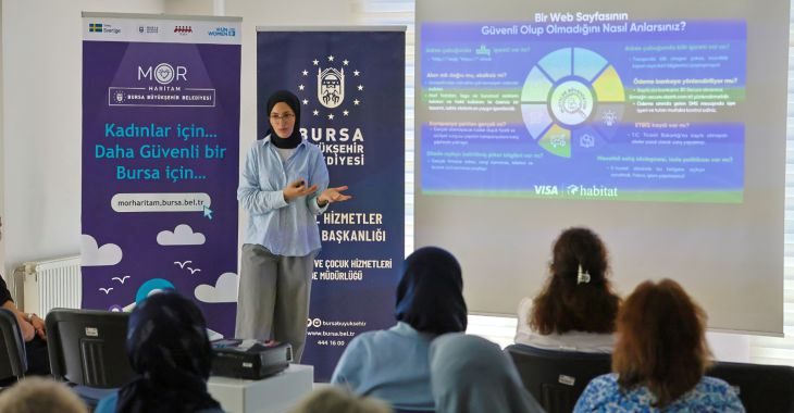 Bursa Büyükşehir Belediyesi, Habitat Derneği iş birliğiyle hayata geçirilen ‘Dijitalde