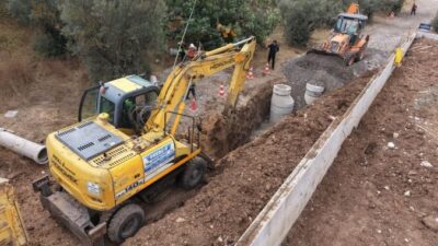 Bursa Büyükşehir Belediyesi, Mudanya’nın Bademli ve Çağrışan mahallelerinde 1,6 kilometrelik