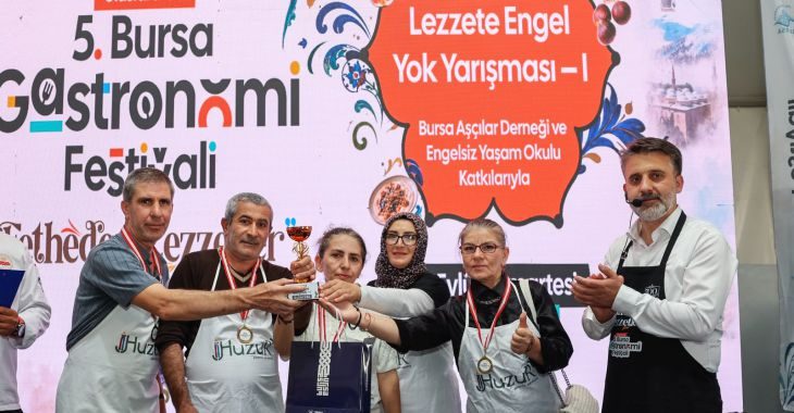 Bursa Büyükşehir Belediyesi tarafından bu yıl ‘Fetheden Lezzetler’ temasıyla düzenlenen