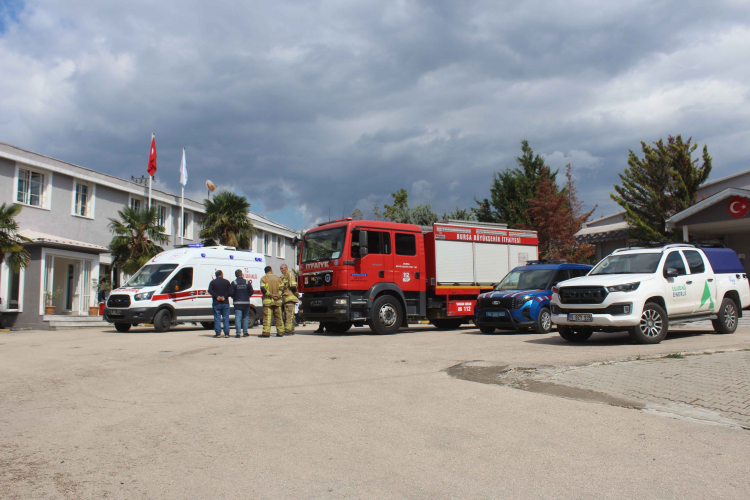 Gemlik'te Olağanüstü Hal Tatbikatı Yapıldı