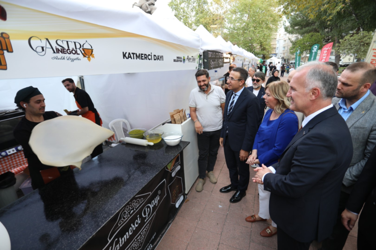 İnegöl’de Gastronomi Festivali coşkusu