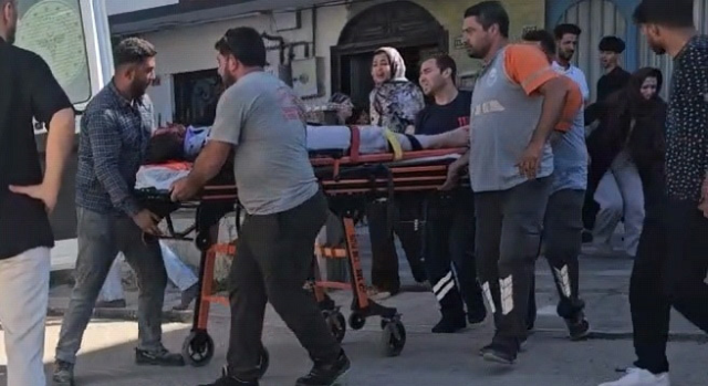 İnegöl'de genç kadın balkonundan düştü
