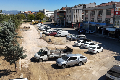 İnegöl'de Otomobil Park Alanı Genişletiliyor