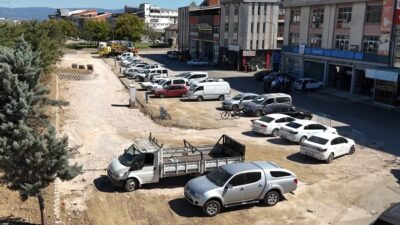 İnegöl'de otomobil park alanı genişletiliyor. Bu proje, ulaşım konforunu artırmak