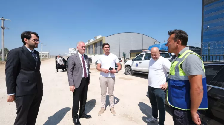 İnegöl’de Sathi Kaplama Çalışmaları Başladı