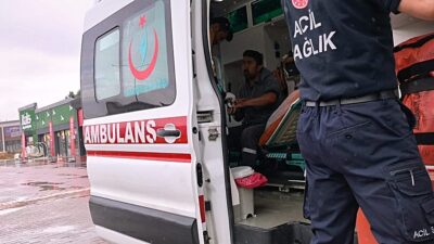 İnegöl'de yağış nedeniyle meydana gelen tanker kazasıyla ilgili detaylar, resmi