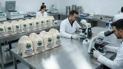İnegöl'de toprak analizi desteği devam ediyor. Tarımda verimliliği artırmak ve
