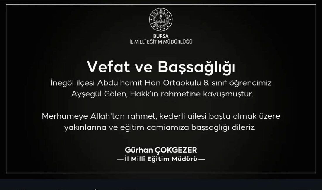 İnegöl'de trafik kazası sonrası düzenlenen tören hakkında detaylar ve etkinlikler.
