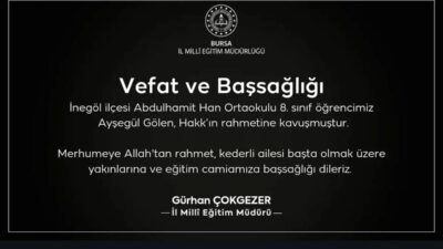 İnegöl'de trafik kazası sonrası düzenlenen tören hakkında detaylar ve etkinlikler.