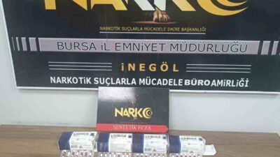 İnegöl'de gerçekleştirilen uyuşturucu operasyonu başarıyla tamamlandı. Güvenlik güçleri suçla mücadelede