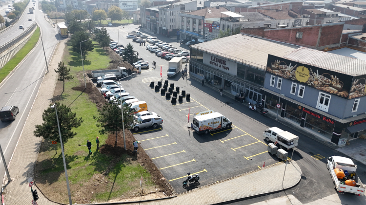 İnegöl'de Yeni Otomobil Park Alanı Açıldı