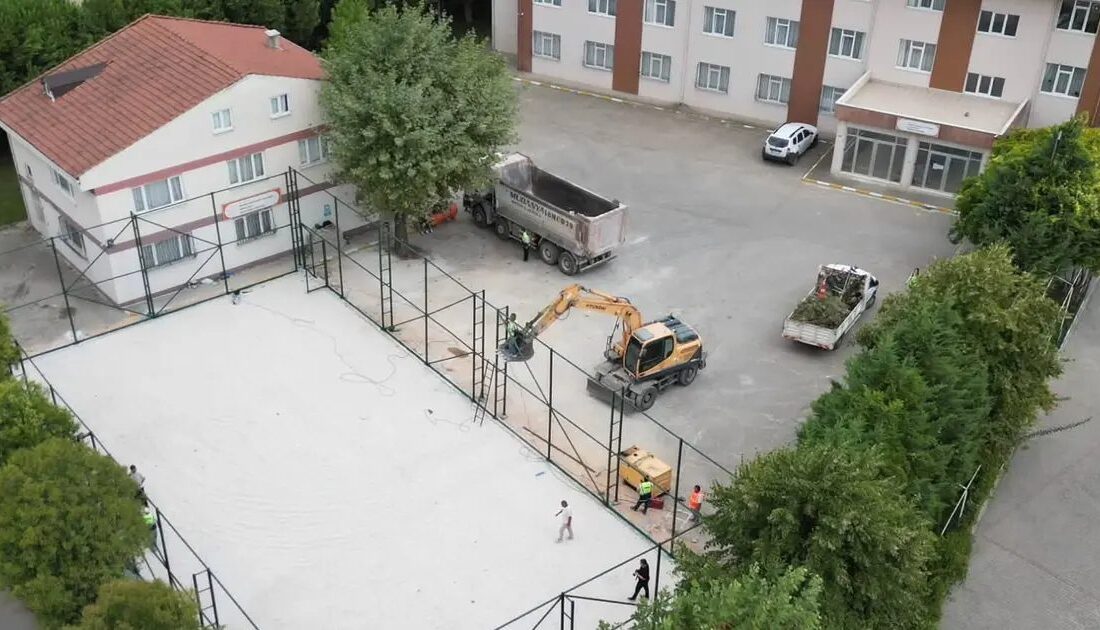 İnegöl'de yeni semt sahası çalışmalarımız hakkında detaylı bilgiler. Kent yaşamını