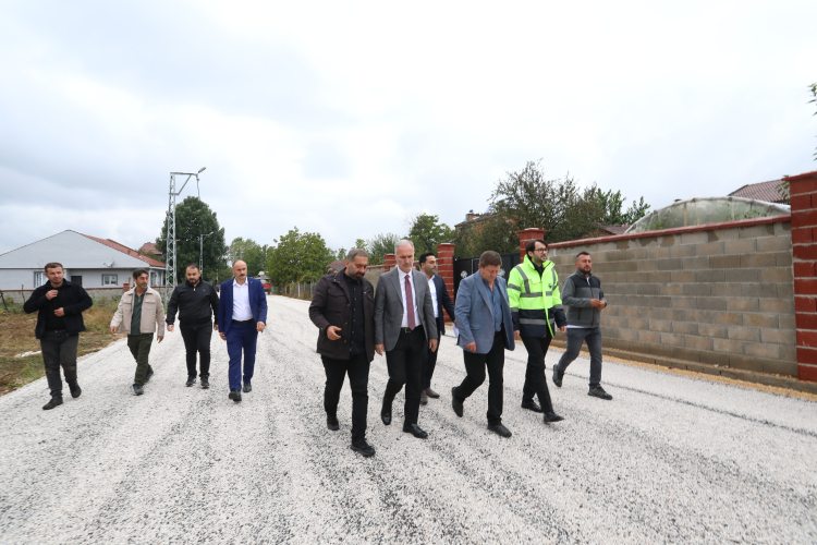 İnegöl’de Yeni Sokaklara Sathi Kaplama