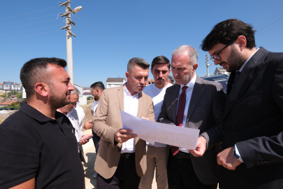 İnegöl'de Yeni Yol Çalışmaları Başladı