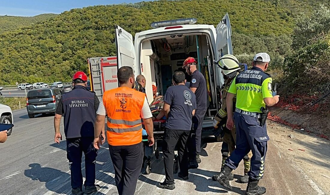İznik'te meydana gelen kamyon trafik kazası hakkında detaylı bilgiler, olayın