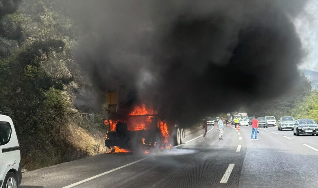 Kestel'de meydana gelen iş makinesi yangınıyla ilgili detaylar, yangının sebepleri