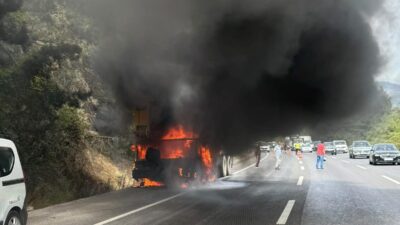 Kestel'de meydana gelen iş makinesi yangınıyla ilgili detaylar, yangının sebepleri
