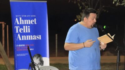 Nilüfer'de gerçekleştirilen Ahmet Telli Anması etkinliği, şairin edebi mirasına saygı