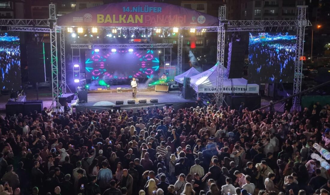 Nilüfer'de düzenlenen Balkan Panayırı sona erdi. Katılımcılar ve ziyaretçiler etkinlikten