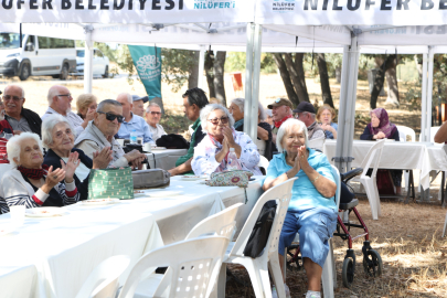 Nilüfer'de huzurevi sakinleri balat piknikte buluştu