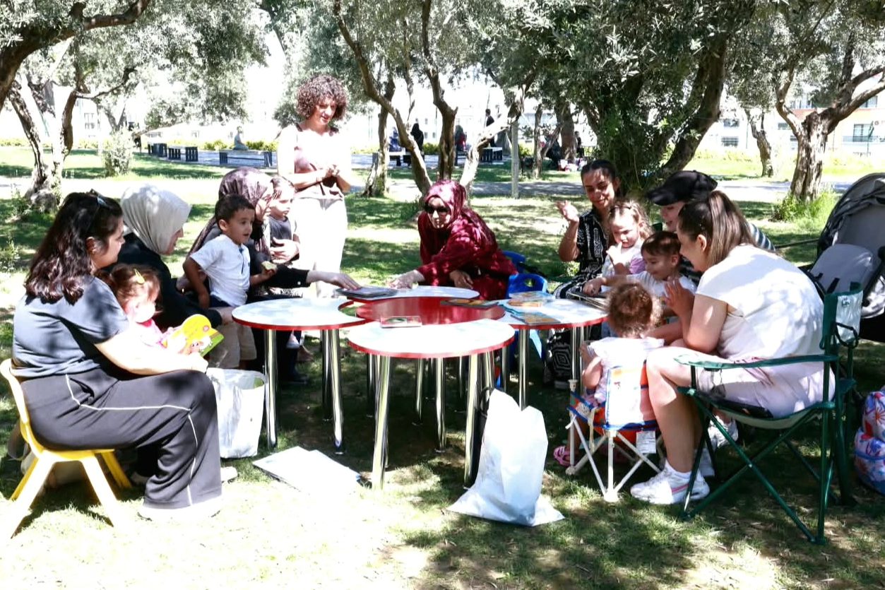 Osmangazi'de 0-3 yaş arası çocuklar için yeni atölyeler başladı. Ailelere