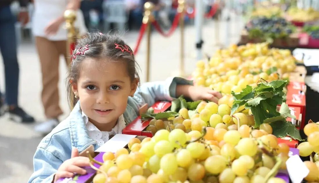 Osmangazi’de gerçekleşen Üzüm Festivali, katılımcılardan büyük ilgi gördü. Bölgenin kültürel