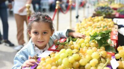 Osmangazi’de gerçekleşen Üzüm Festivali, katılımcılardan büyük ilgi gördü. Bölgenin kültürel