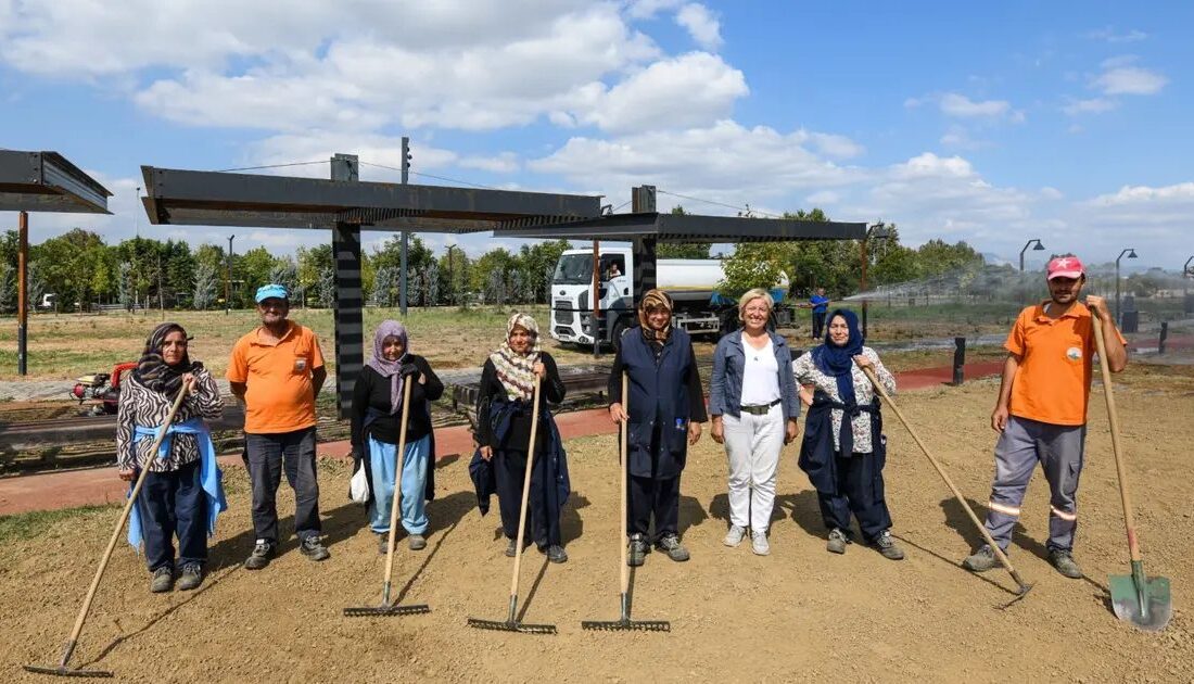 Osmangazi’de sürdürülebilir yeşil alan çalışmalarıyla doğa ve şehir içi yaşam