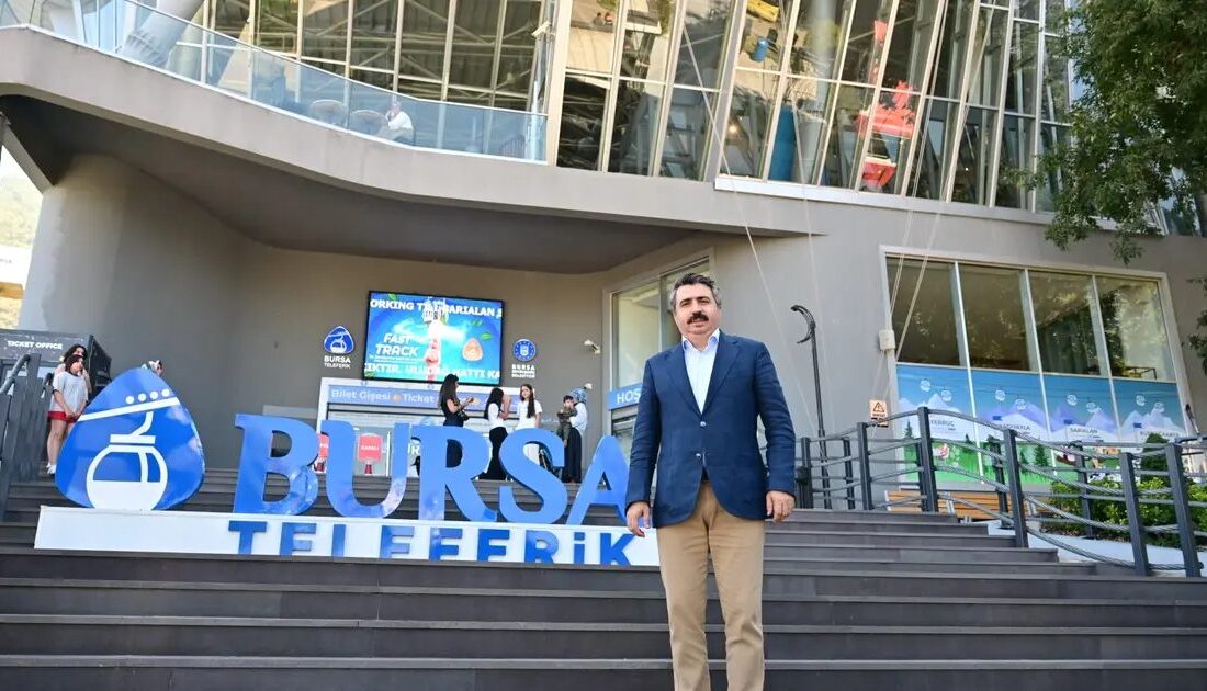 Yıldırım Belediyesi'nin kadınlara özel teleferik turu ile muhteşem doğa manzaralarının