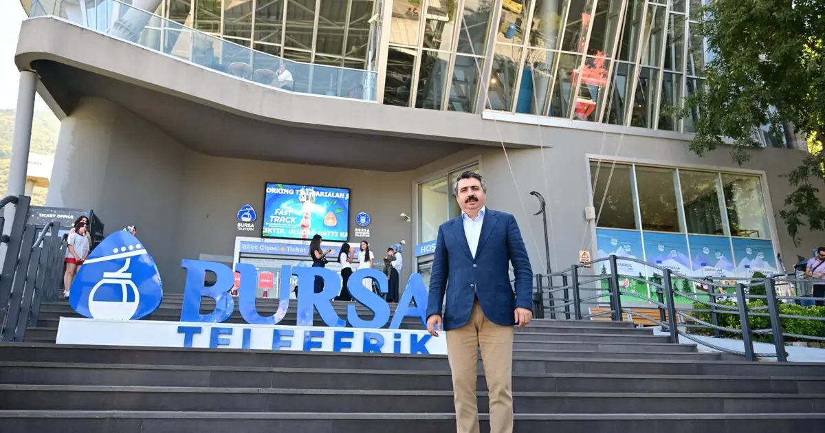 Yıldırım Belediyesi'nin kadınlara özel teleferik turu ile muhteşem doğa manzaralarının