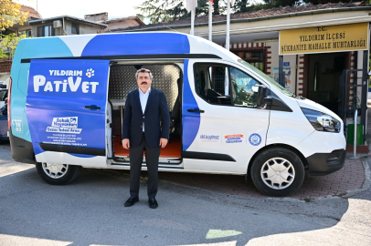 Yıldırım'da Sahipsiz Hayvanlara Mobil Destek