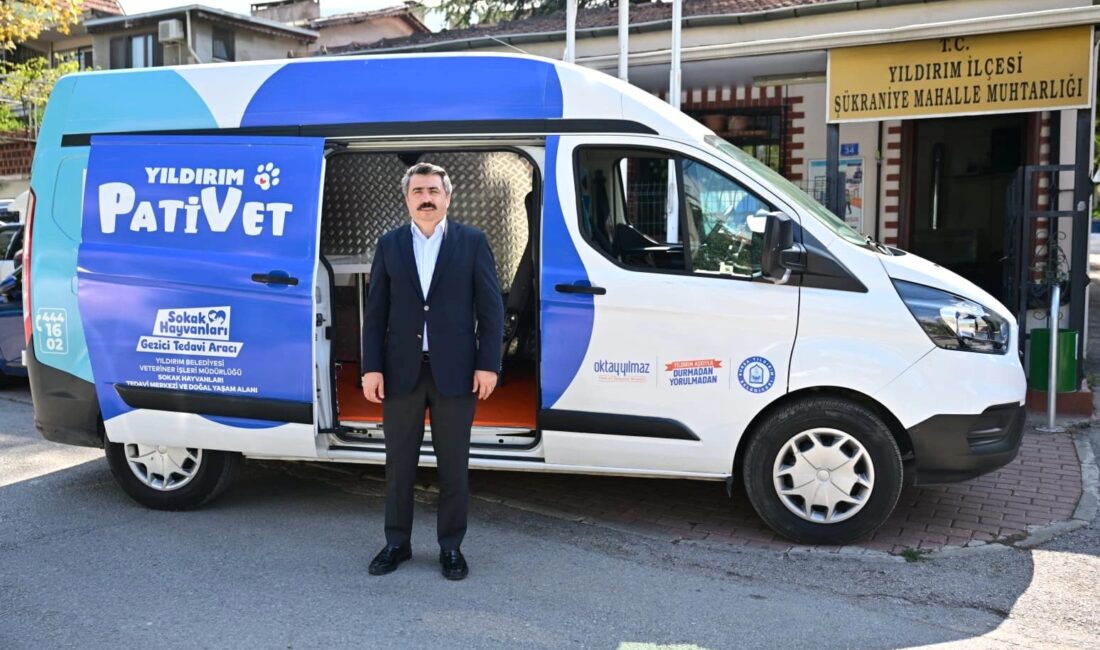 Yıldırım'da sahipsiz hayvanlara mobil destek hizmetleri ile acil yardım, besleme