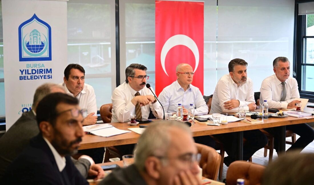 Yıldırım'da gerçekleştirilen yeni proje toplantısında, projelerin güncel durumu ve gelecek