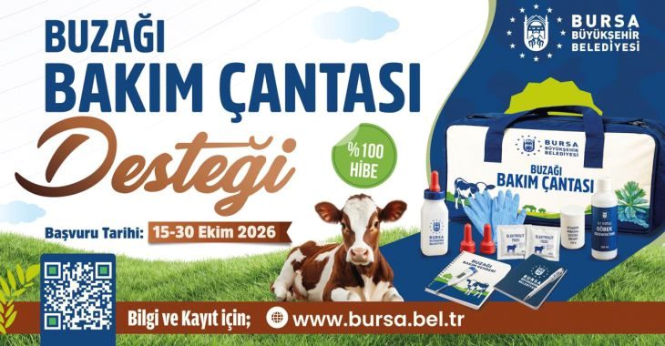 Bursa Büyükşehir Belediyesi, kırsal kalkınmaya katkı sağlamak ve hayvancılıkta verimliliği