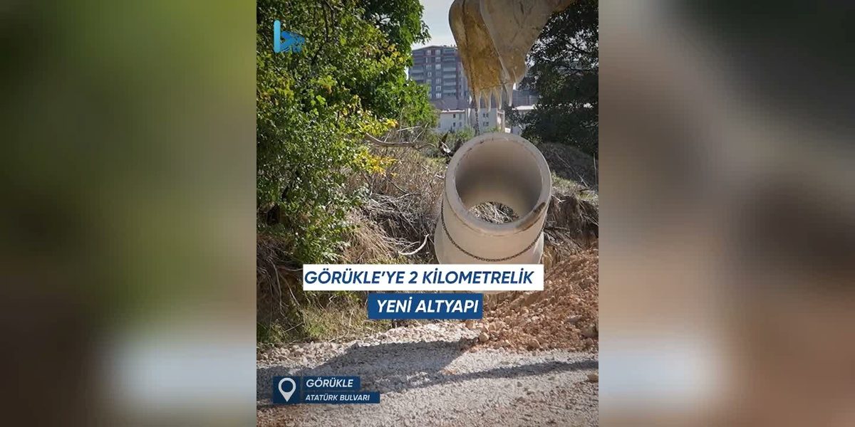 Bursa Görükle'de kanalizasyon çalışmaları başladı. Güncel gelişmeleri takip ederek hizmet