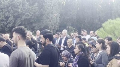 Bursa Kestel'de yaşanan silahlı çatışma sonucu olay yerinde güvenlik önlemleri