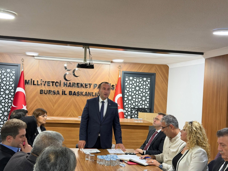 Bursa MHP İl Yönetimi Toplantısı