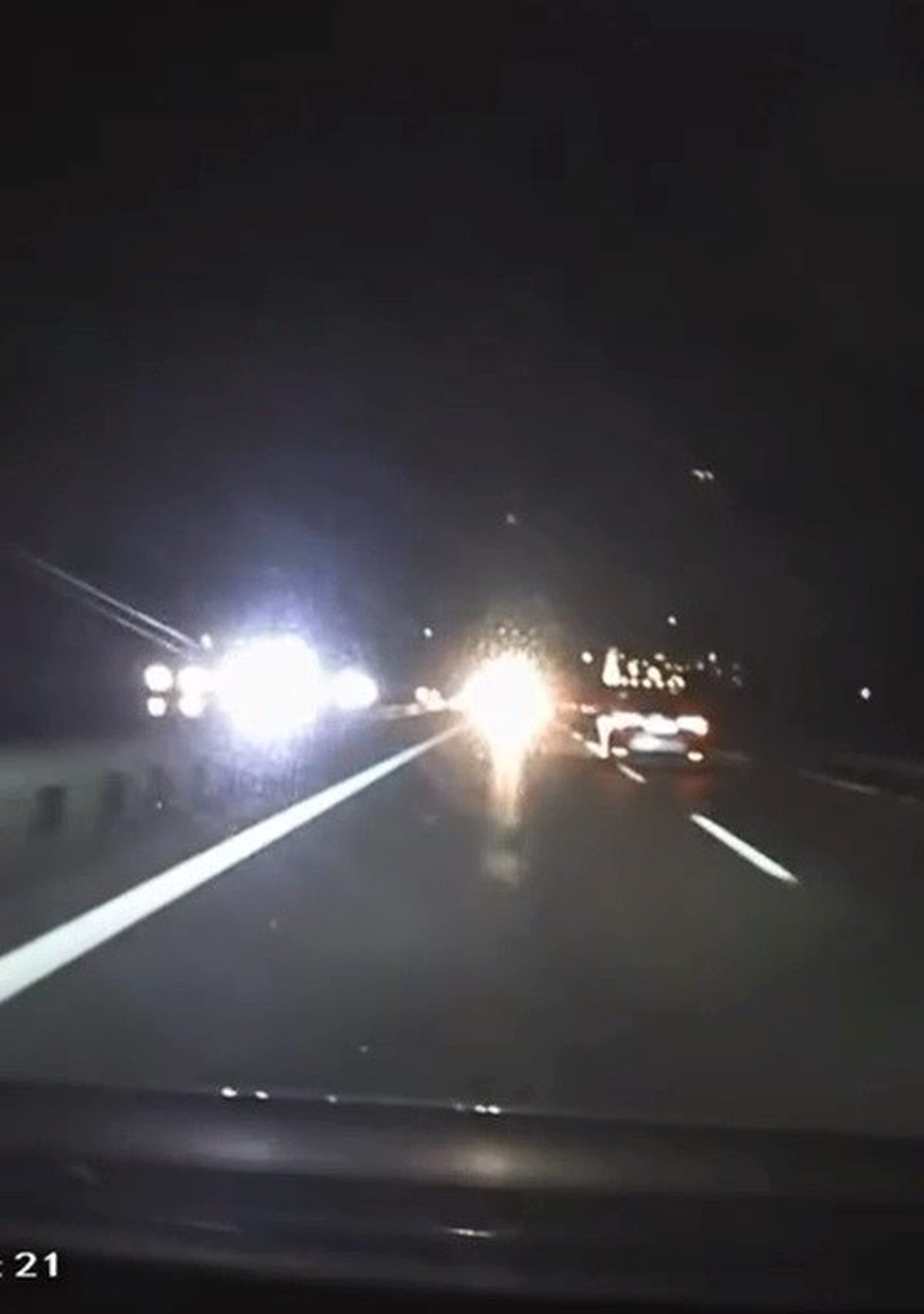 Bursa otobanda ters yöne giren sürücü ile ilgili gelişmeler ve