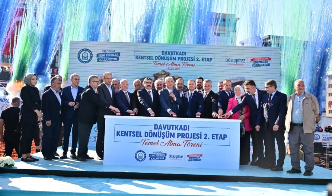 Bursa Yıldırım'da kentsel dönüşüm çalışmaları başladı. Güvenli ve sağlıklı yaşam