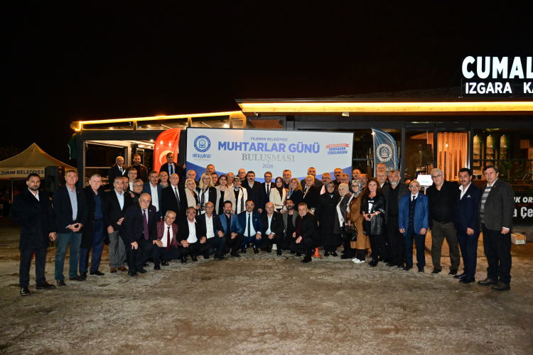 Bursa Yıldırım’da Muhtarlar Günü Kutlaması